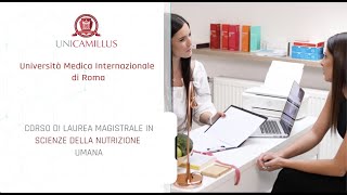 Corso di Laurea Magistrale in Scienze della Nutrizione Umana  UniCamillus [upl. by Ertha]