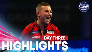 INTO THE LAST EIGHT Day Three Highlights  2024 BoyleSports World Grand Prix [upl. by Sachsse]