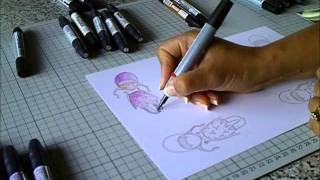 Letraset FlexMarker Demo  HOTSHOTCRAFT [upl. by Phebe]