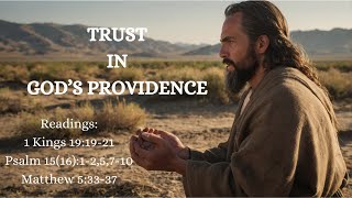 TRUST IN GOD’S PROVIDENCE [upl. by Ybbob183]