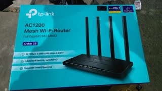 TPLink Archer C6 V40 AC1200 Mbps Gigabit DualBand WiFi RouterPart2 [upl. by Maureen468]