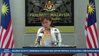 BERITA 757  PERDANA MENTERI TEGUR TERESA KOK [upl. by Arob]