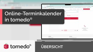 OnlineTerminkalender in tomedo® Übersicht [upl. by Suilmann]