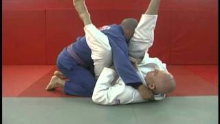 BJJ Submission  Violin Arm Lock off JiuJitsu Arm Bar Attack [upl. by Assen898]