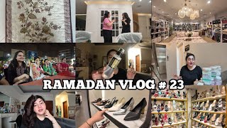 EID SHOPPING  KOI ACHAY SHOES NAI MILAY 😭  GlossipsVlogs [upl. by Angus]