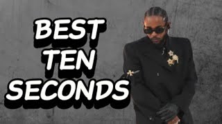 Best 10s Of Each Song On GNX By Kendrick Lamar [upl. by Lahcim]