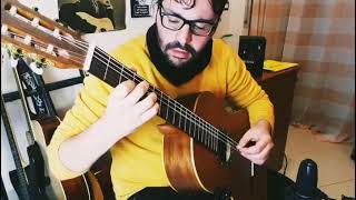 La sera una danza per noi due  short version  original song  fingerstyle [upl. by Nahtahoj629]