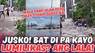 PINASOK NA NG BAHA ANG BICOL MGA TAO NAGPAPANIC NA [upl. by Picker]