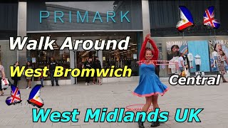 Walk around West Bromwich central West Midlands UK [upl. by Kcim951]