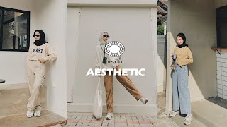 VSCO Aesthetic Cara edit foto ala selebgram  VSCO Mobile Tutorial [upl. by Kerat]