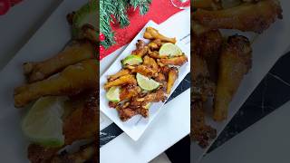 LEMON PEPPERED CHICKEN WINGS RECIPE shortafrica chickenwings christmasrecipes [upl. by Richmond]