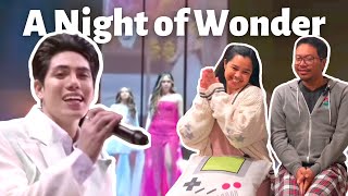 Stell of SB19 Zephanie and Janella Salvador Disney A Night of Wonder REACTION  The FilAm Cam [upl. by Suhploda]