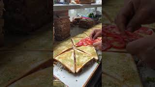 Super Heavy Loaded Cheese Sandwich In Just Rs120 Only At Shivam Sandwich Surat  shorts [upl. by Eddana]