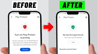 How to Enable Google Play Security Protect on Android Phone [upl. by Biebel]