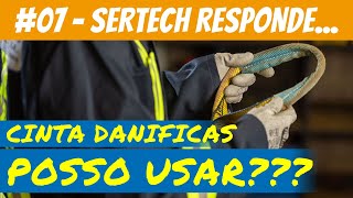 7  SERTECH RESPONDE  DANOS EM CINTAS USAR OU DESCARTAR NBR 15637 [upl. by Ellinet]