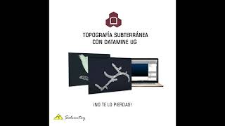 Topografía Subterránea con Datamine UG [upl. by Renato]