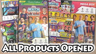 Opening Every MATCH ATTAX 202324 Product  Multipacks Tins amp Advent Calendar  UK Shop Exclusives [upl. by Bois]