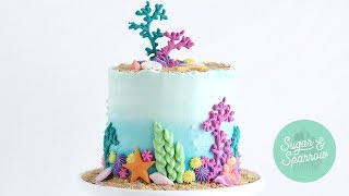 Under The Sea Cake Tutorial [upl. by Yedorb]