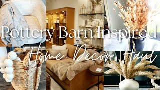 POTTERY BARN HOME DECOR INSPIRATION ON A HOMEGOODS BUDGET  FALL TOUR [upl. by Chui819]