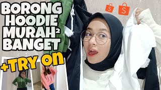 Shopee Haul Hoodie 20000an  Sebagus Kualitas Mall 😭 Gak Tau Lagi Wajib Beli [upl. by Laband251]