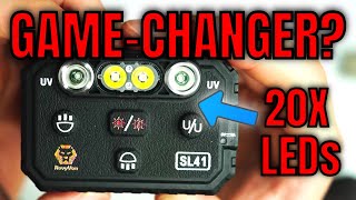 RovyVon SL41 GameChanging Allinone Flashlight [upl. by Cullin]