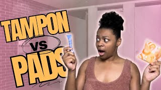 Tampons vs Pads Which One is ACTUALLY Better Girl Talk  Pros amp Cons‼️ [upl. by Ajani]