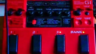 Korg Toneworks G1 Distortion Processor [upl. by Odraccir]