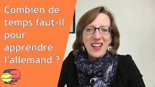 Combien de TEMPS fautil pour apprendre lALLEMAND [upl. by Rettig]