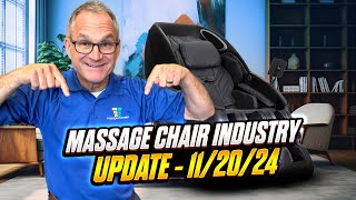 Massage Chair Industry Update  112024 [upl. by Naginarb686]