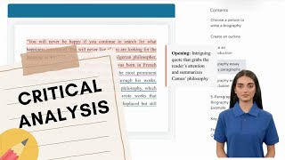 How to Write a Critical Analysis Essay Examples amp Steps [upl. by Inami687]