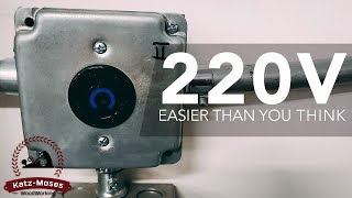 Installing 220v Outlets in the Shop  Easier Than You Thought [upl. by Meade]