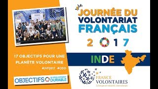 Journée du Volontariat Français 2017  Inde [upl. by Artaed499]