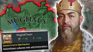 The Easiest Nation For World Conquest  EU4 136 Mughals Guide [upl. by Alejo]