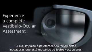 Experience a complete Vestibulo Ocular Assessment  ICS Impulse Video Head impulse test  Portuguese [upl. by Rafaelof819]