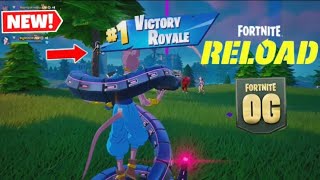 Insane Fortnite Reload Ranked Win Chapter 5 Season 4 [upl. by Auginahs]