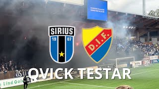 Qvick Testar IK Sirius klack mot Djurgårdens IF [upl. by Harilda344]