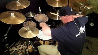 Journey  Dont Stop Believing Drum Cover Dean Minerva [upl. by Lecirg]