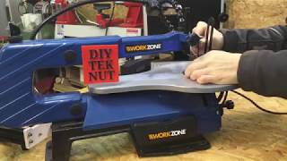 How To Replace A Scroll Saw Blade [upl. by Eytteb]