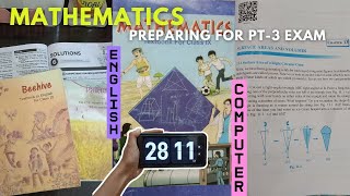 Getting Ready for PT3 Exams  Math Prep  Class 9 Study Vlog  Ritus Vibe [upl. by Desirae517]