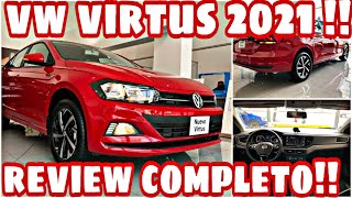 Virtus 2021  Vw virtus 2021 comfortline  Review completo  Revisión completa  En español [upl. by Strong]