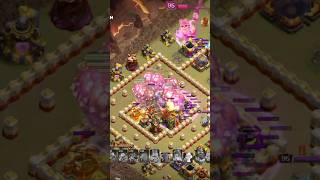 Destroy town hall meeting 2 second one time ClashOfClans gaming video clashofclans viralvideo [upl. by Enaasiali]