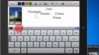 tutorial descrizione paesaggio educreations  per IPad [upl. by Bopp]