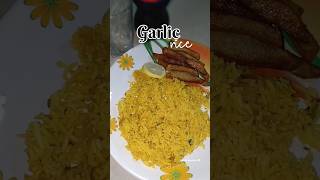 Garlic rice recipe trendingshorts kitchenstory18 recipe food garlicrice foodie foodshorts [upl. by Ellehcim]