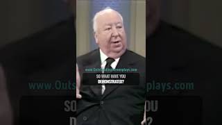 Alfred Hitchcock on his EDITING TRICK‼️ [upl. by Pardner]