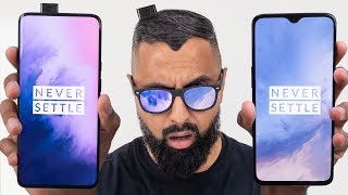 OnePlus 7 Unboxing vs OnePlus 7 Pro [upl. by Novehs]