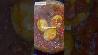 Egg pulusu 🤤 food foryou youtubeshorts [upl. by Aihsemot]