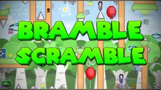 quotbramble scramblequot 100  Insane Platformer Demon  Geometry Dash 22  Level by dpoopoop [upl. by Tallie]