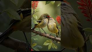 Adorable Rubycrowned Kinglets in the Junglequot kids shorts birdsinmotion05 [upl. by Assirok]