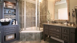 Small Corner Tub Shower Combo [upl. by Wallas]