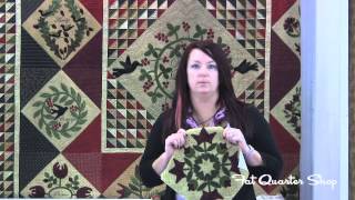 Lisa Bongean of Primitive Gatherings presents Words to Live by Quilt Kit [upl. by Hacissej]